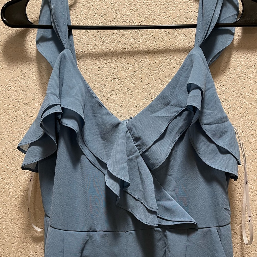 Lulus Light Blue Romper - image 4